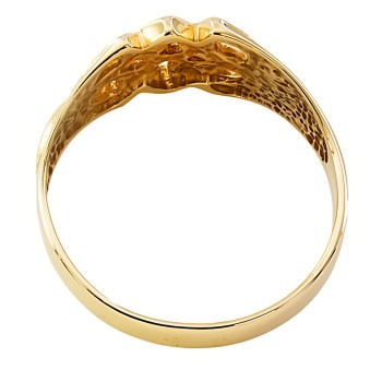 9ct gold Celtic Ring size R